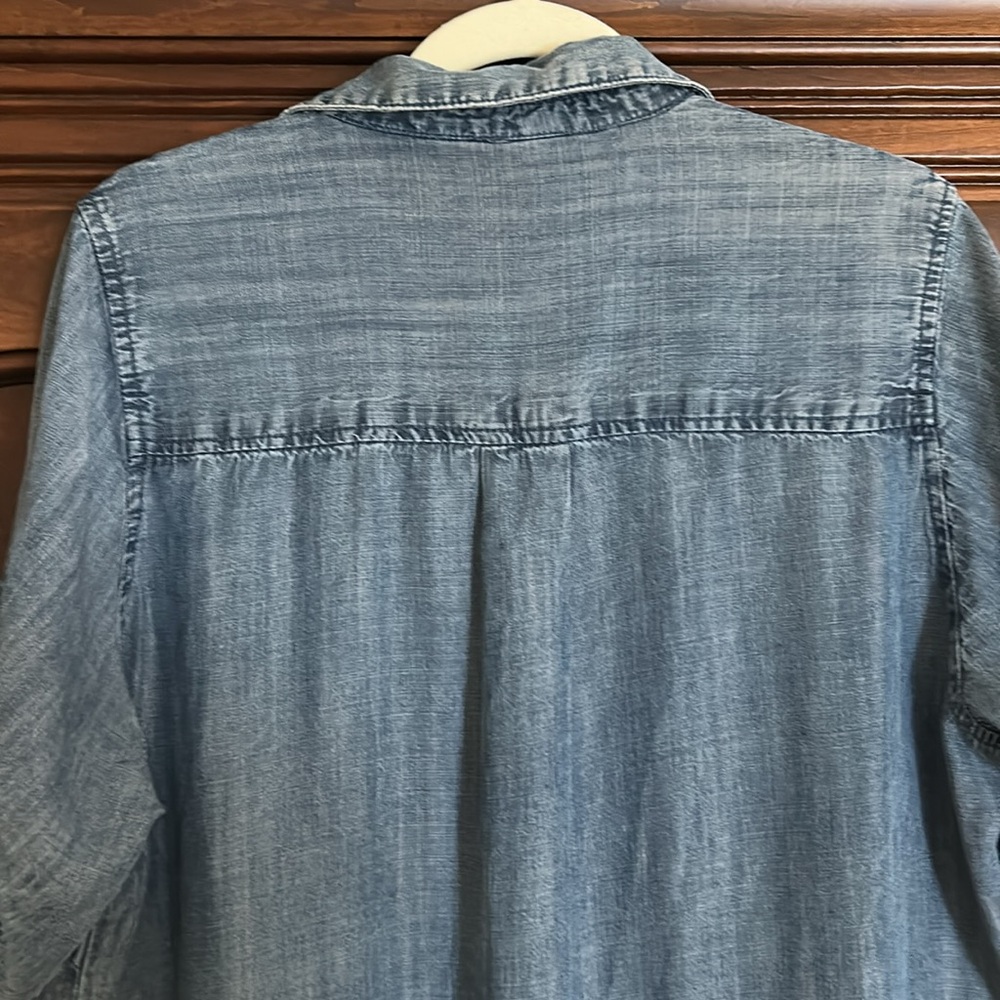Denim Blue Casual Dress - Picture 8 of 9